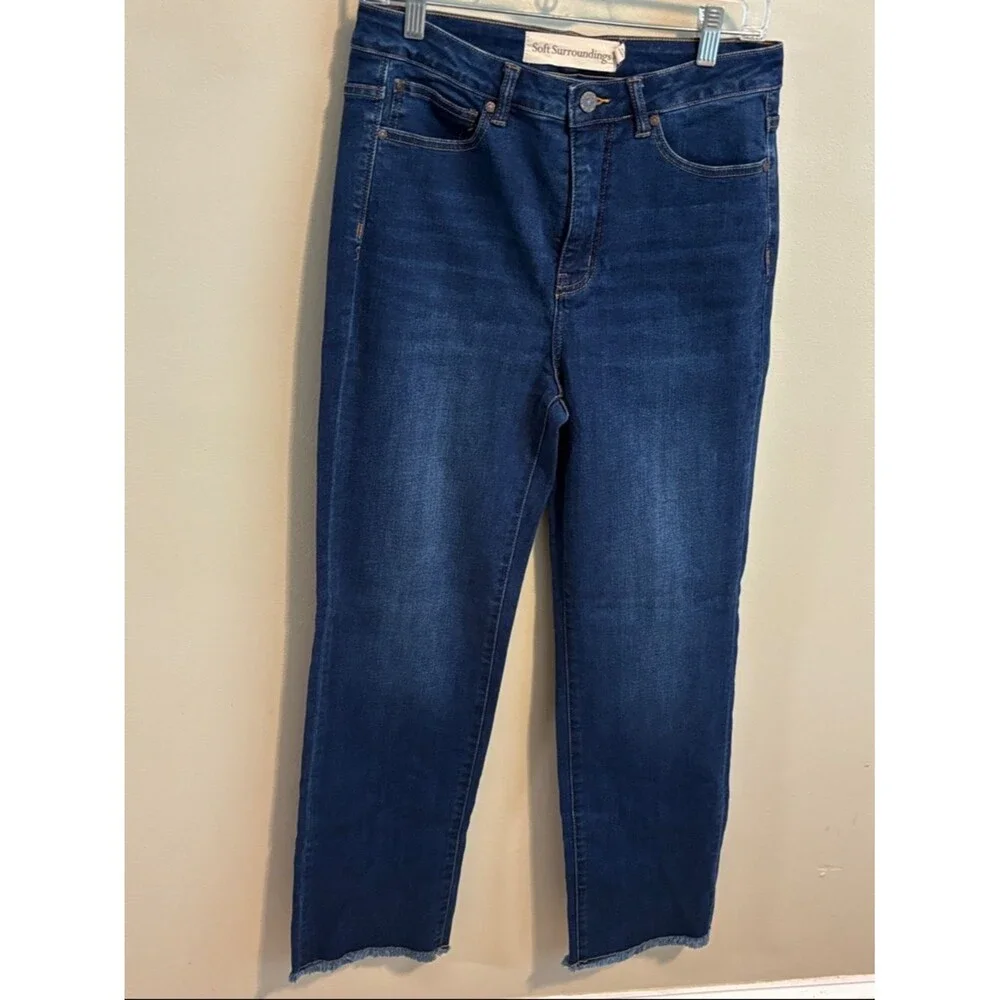 Soft Surroundings Straight Jeans size 10T
